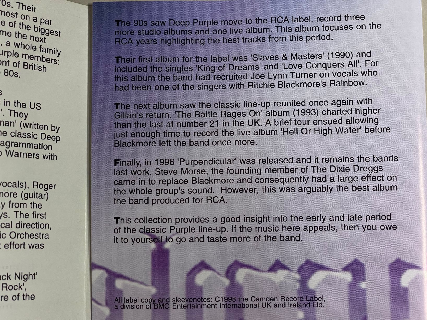 CDs: Deep Purple-Purplexed CD – Gebraucht aus Muri b. Bern von AdidasCollector 3