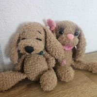 Das süsseste Hundepärchen der Welt, Amigurumi, gehäkelt