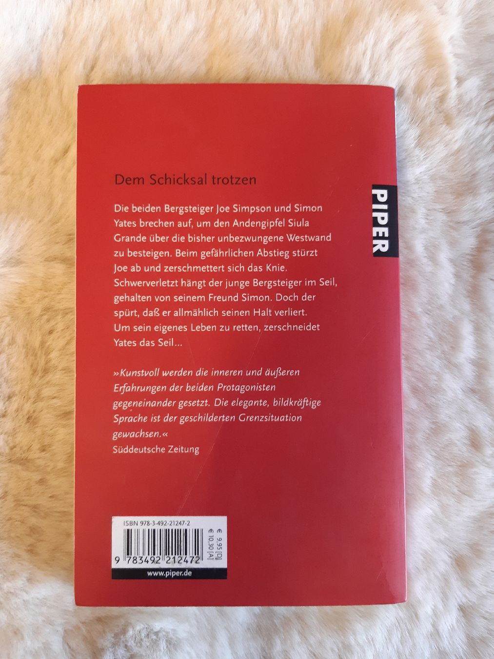 Libri: Joe Simpson - Sturz ins leere – Usato da Toffen venduto da Gwunderegge77 1