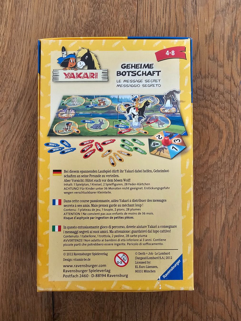 Ravensburger Giochi: Yakari - Geheime Botschaft - Ravensburger Spiel – Usato da Melchnau venduto da Rebeccas4900 1