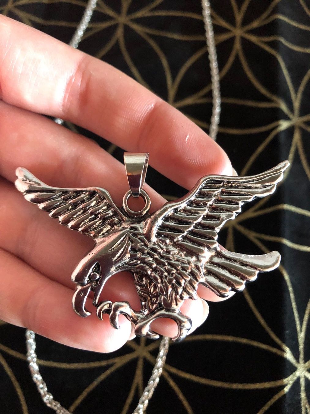 Ciondoli: Amulett (Anhänger) Vogel – Nuovo (secondo la descrizione) da Gams venduto da Mariawicca 1