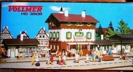 Neu OVP Vollmer 3508 Bahnhof Stockheim Bausatz H0 H0m H0e HO