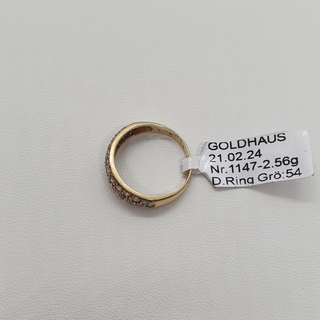 Anelli: Echt 14K Gold Ring – Usato da Luzern venduto da Luzern-Goldhaus 2