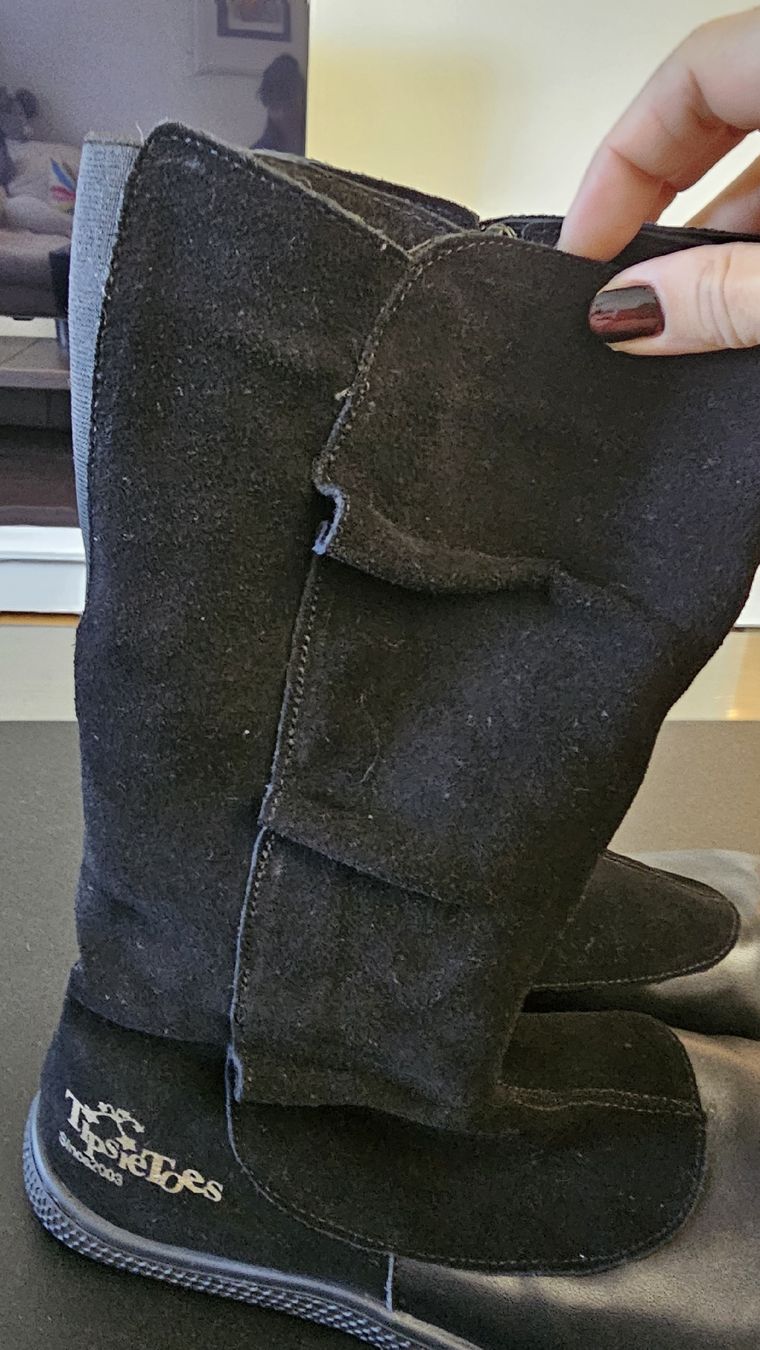Scarpe da donna: Barfuß Winterstiefel echte Leder Fellfutter Gr.38. – Usato da Basel venduto da AlinaK-G 1