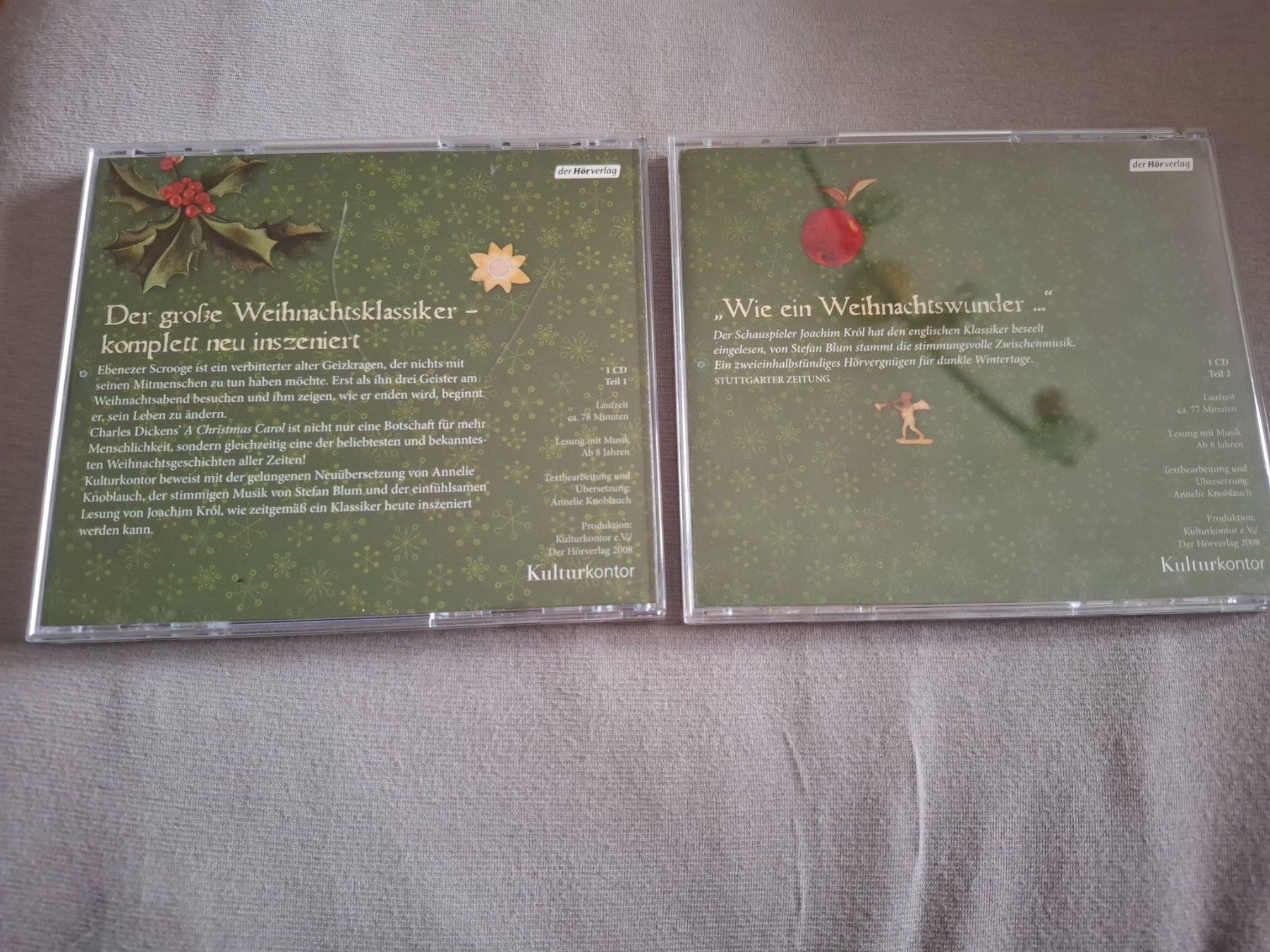 CDs: Ein Weihnachtsmärchen oder die Weihnachtsgeister - CD – Gebraucht aus Wängi von rah_j_ 1