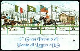 Privat-Telefonkarte Italien PR-197 Sky-Kjoring I ungebraucht