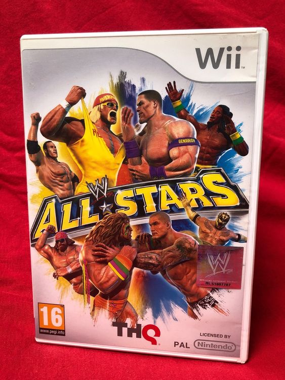 NINTENDO Wii Spiel WWE All Stars Wrestling Catch FR DE Kaufen auf