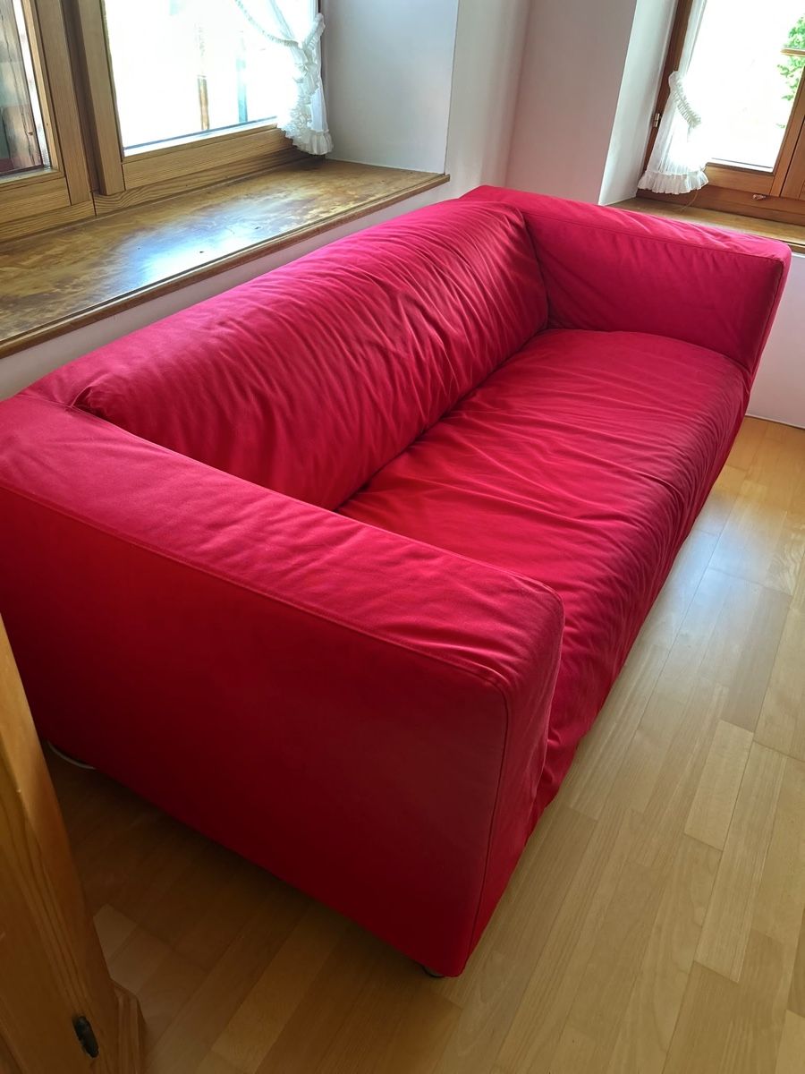 Divani: Sofa rot – Usato da Grüt (Gossau ZH) venduto da simiii_789