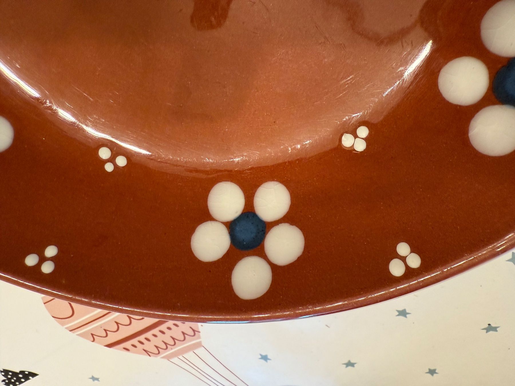 Piatti: Rustikaler Teller mit Blumenmuster! – Usato da Hundwil venduto da Sandysan1702 1