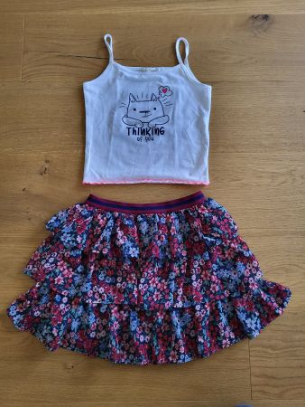 Sommer-Set Rock + Top Gr 140/146