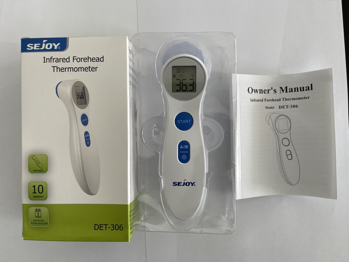 Altro per la casa: Sejoy Stirnthermometer DET-306 – Nuovo e nell'imballaggio originale da Schaffhausen venduto da wolker217