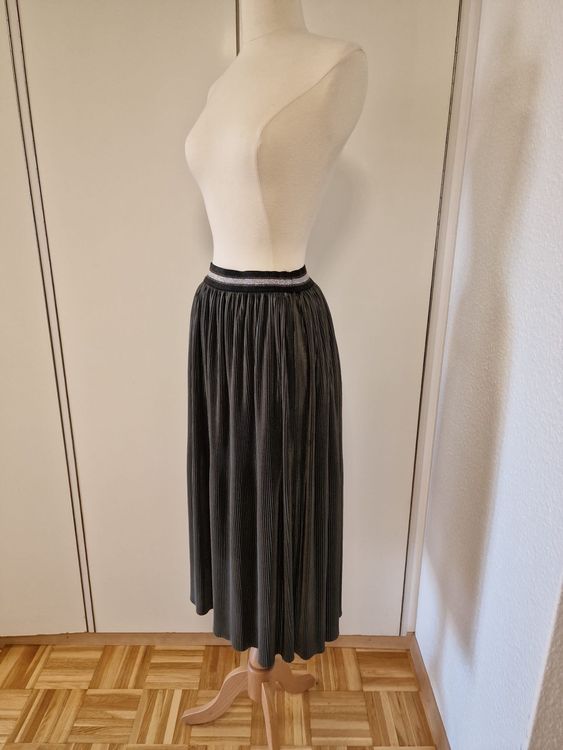 Femme Jupe Courte Jupe Trapèze Plissé Taille Haute Punk Gothique