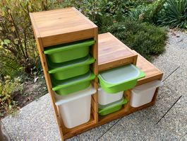 IKEA Trofast Stufenregal inkl. Boxen