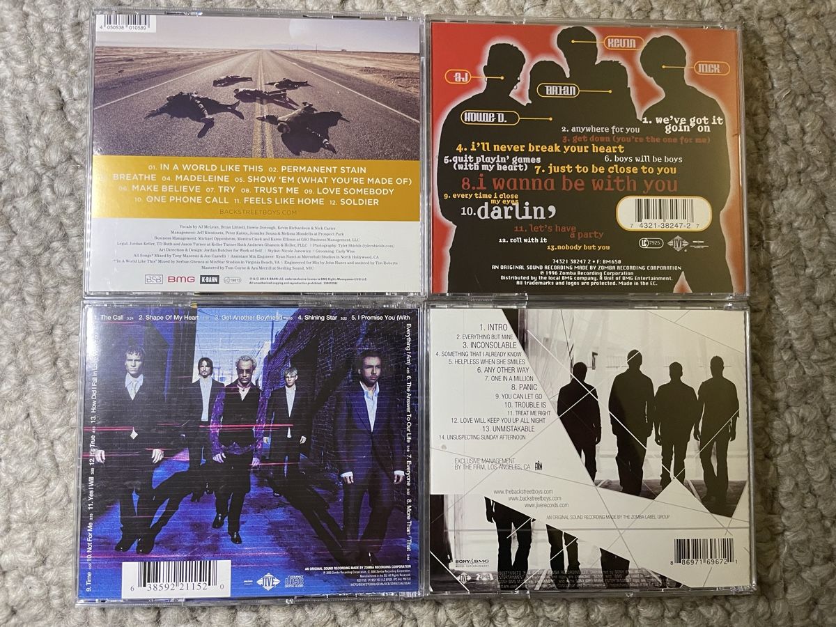 CD: 4x Backstreet Boys – Usato da Reinach AG venduto da trigger7811 1