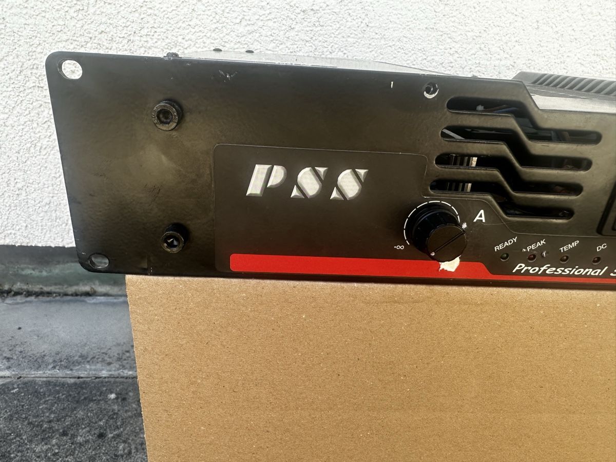 Amplificateurs: PSS 1000 Stereo Power Amplifier  – D'occasion à Zürich par deftwow 1