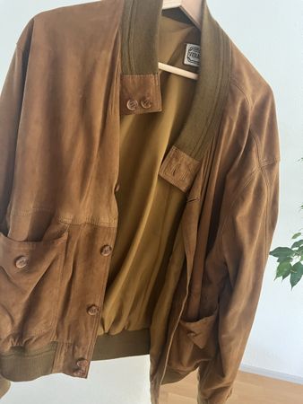 Vintage Wildleder Jacke, Top Zustand - Grösse 40/M