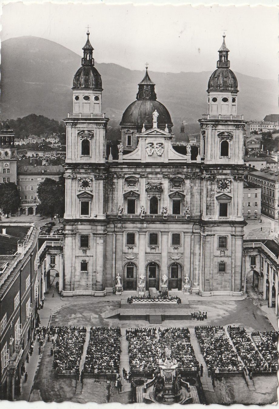 Cartoline postali: Salzburg Dom – Usato da Lumbrein venduto da made02