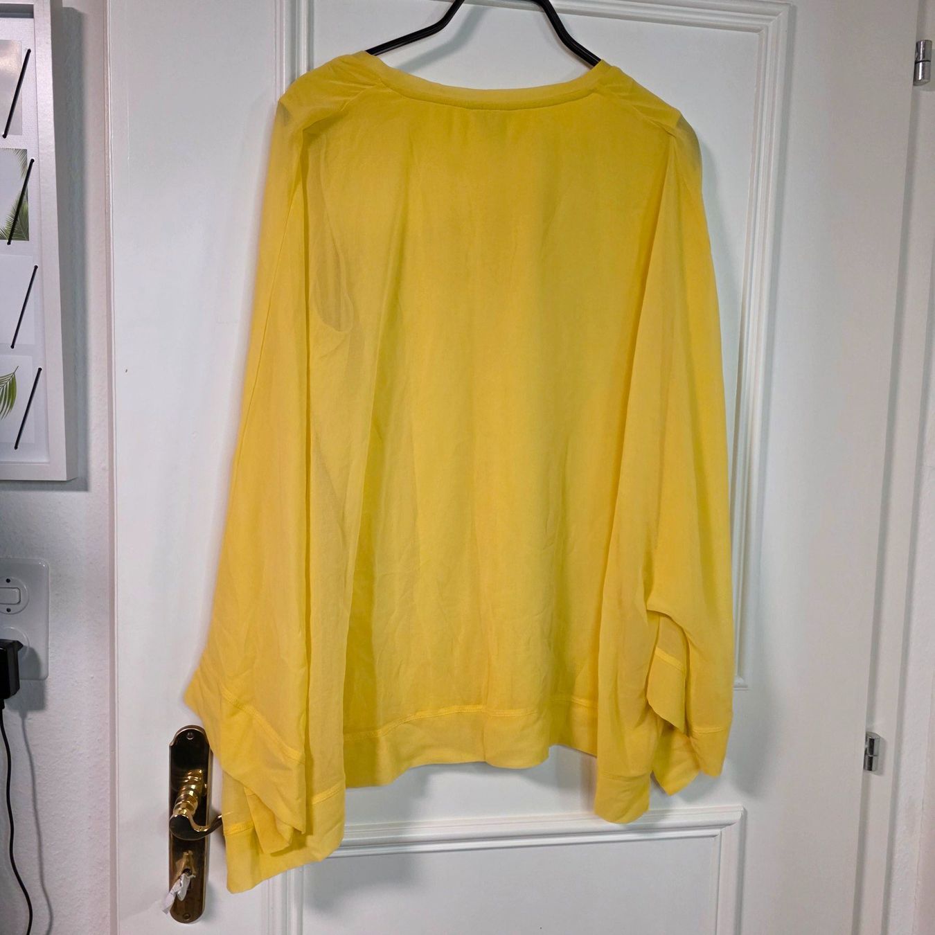 Camicette: Gelbe Bluse kaschiert Bauch & Arme L/XL – Usato da Wald ZH venduto da CapLux 5