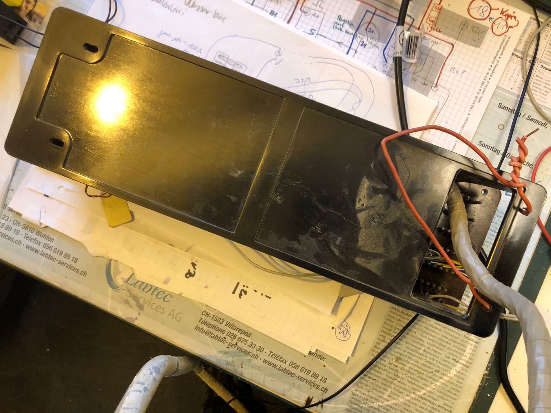 Alimentazione elettrica: Telefonverteiler Lötleiste Klemmenblock – Usato da Hinterkappelen venduto da atomschnee 2