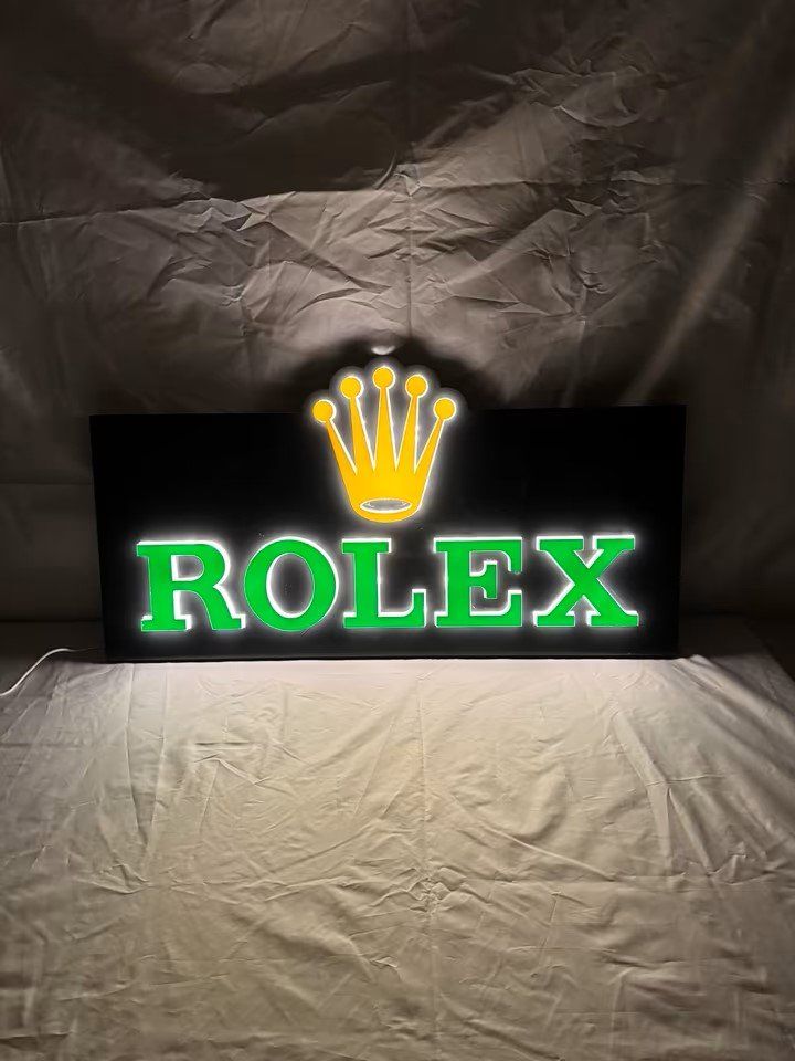Schilder: Rolex Werbeschild – Gebraucht aus Engi von Im010