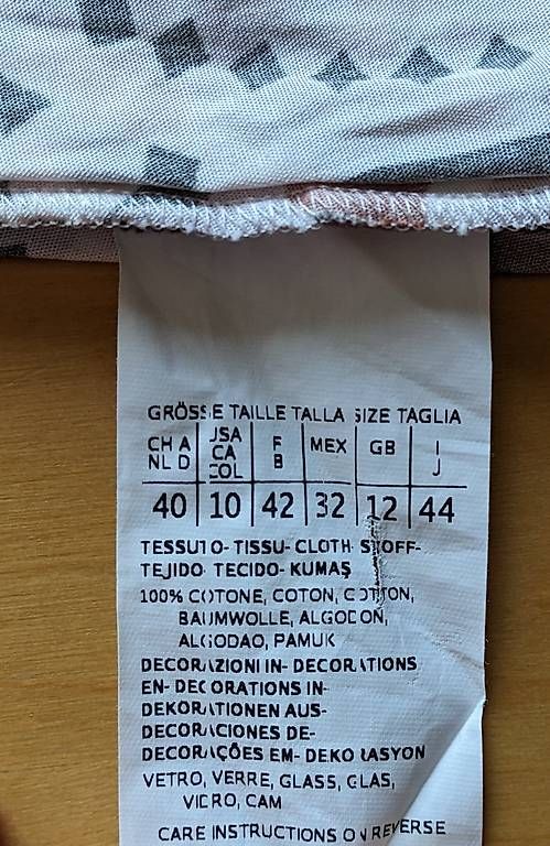 Vestiti: Sommerkleid Baumwolle Gr. 40 – Nuovo e nell'imballaggio originale da Thalwil venduto da kat_d85f 3