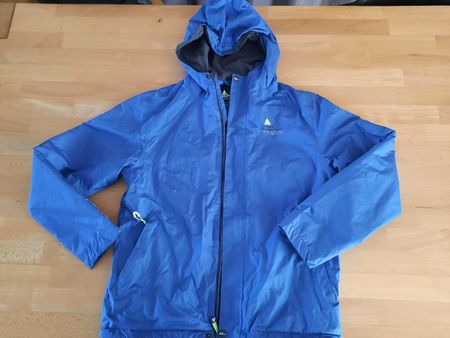 Peak Mountain Outdoor Jacke blau Grösse 164 wenig getragen