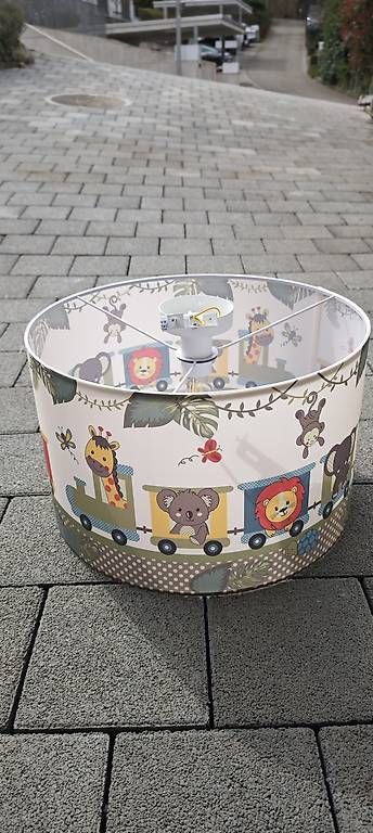 Lampenschirme: Lampe Schirm Kinderzimmer mit Tieren E27 – Neu und originalverpackt aus Münchenstein von Loron