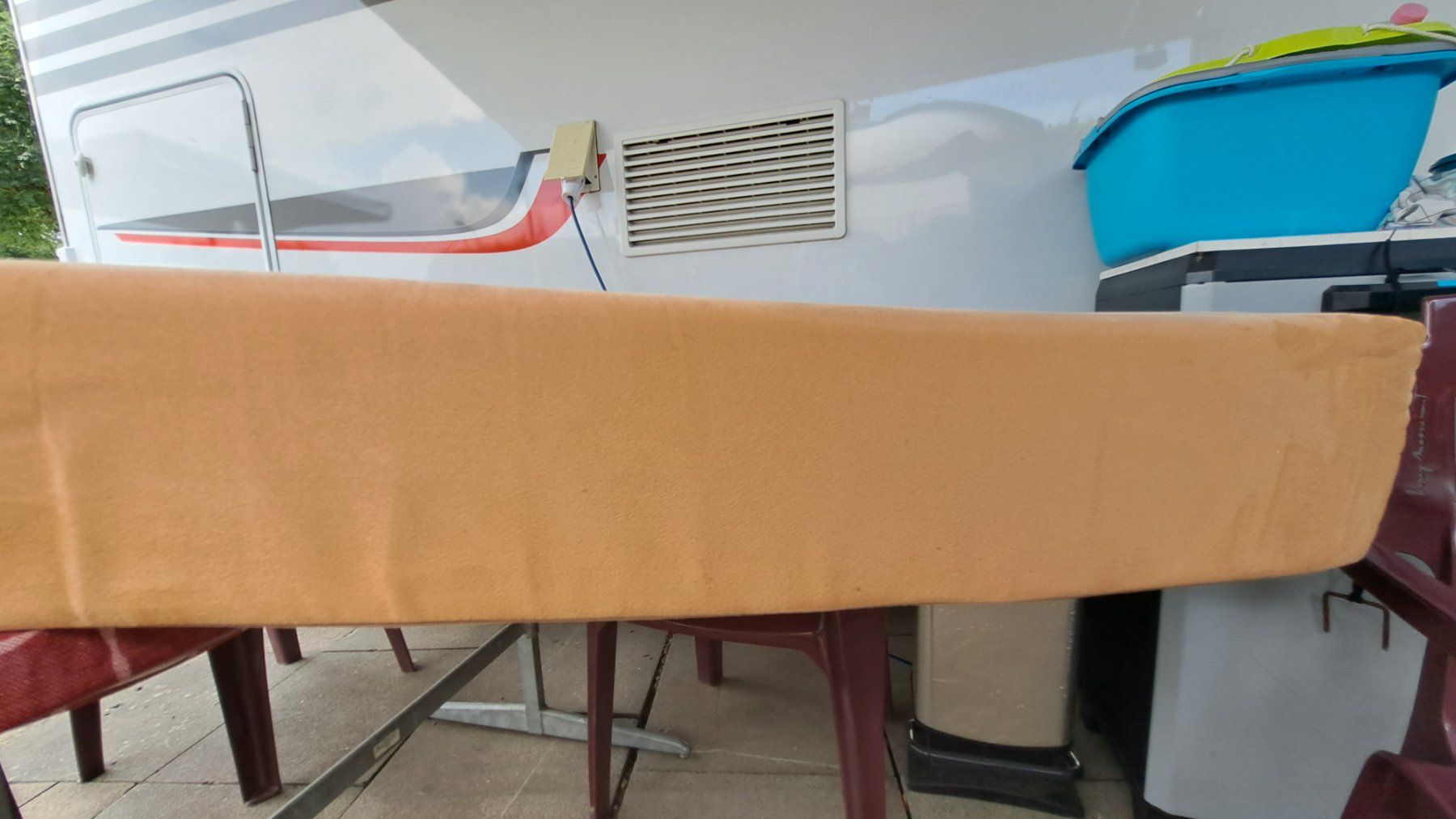 Materassi: Matrazen Wohnmobil orange 180x50cm gebraucht – Usato da Haldi b.Schattdorf venduto da rawik 2