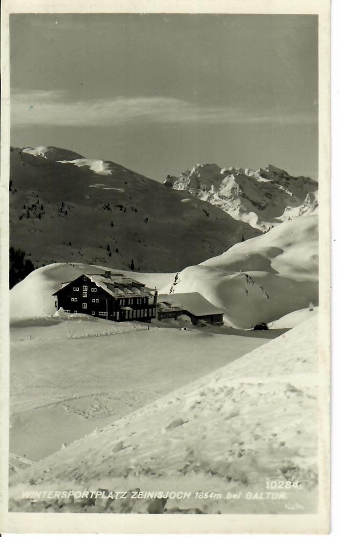 Cartoline postali: Wintersportplatz - Zeinisjoch – Usato da Hochdorf venduto da Ziegel-16