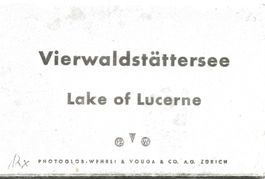 Luzern LU Vierwaldstättersee Leporello 12 AK Luzern- Altdorf