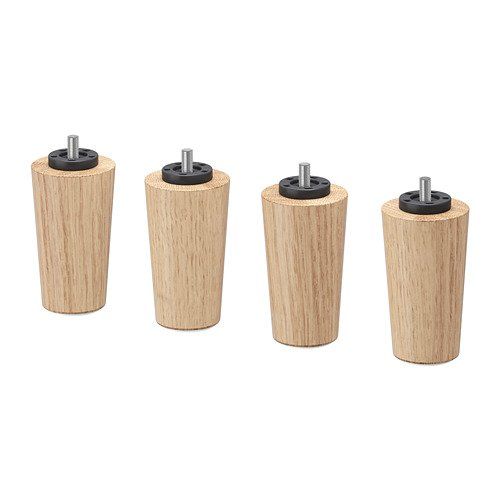 Ikea Poltrone: IKEA Beine BRYNILEN Bein 10 Eiche 4St. – Nuovo e nell'imballaggio originale da Rothenburg venduto da IKEA_Rothenburg