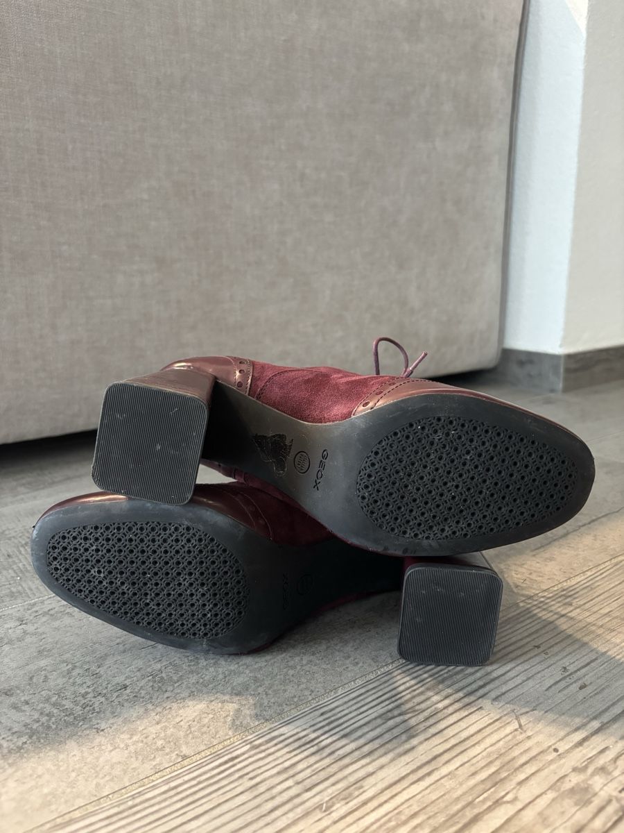 Geox Scarpe da donna: Geox, Chaussures bordeaux à talons, Taille 40 – Nuovo (secondo la descrizione) da Savièse venduto da aly_zc2h 5