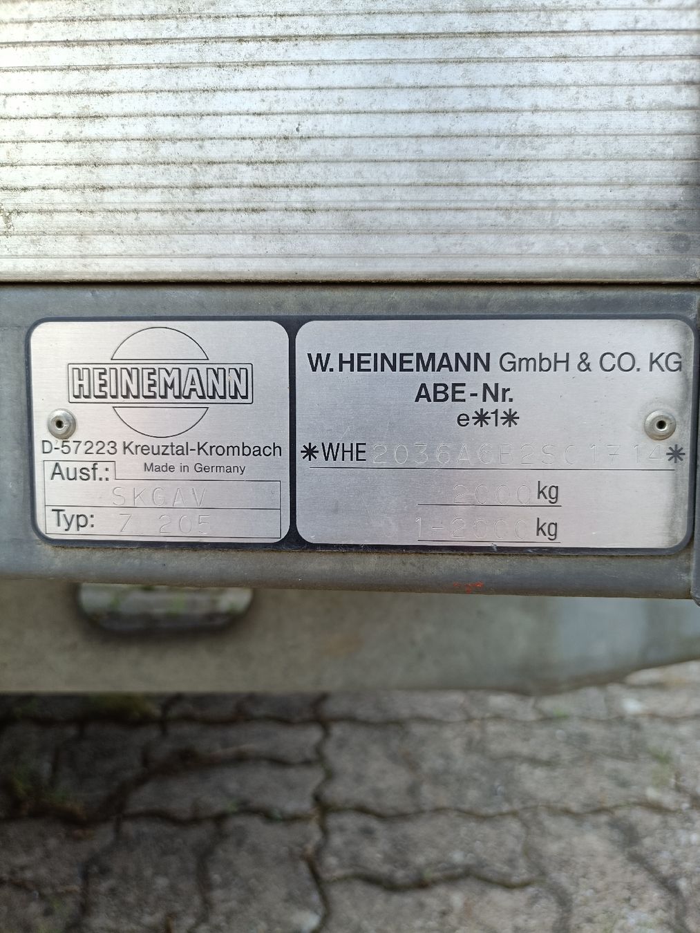 Heinemann Anhänger: Anhänger Heinemann Typ Z20E mit Verdeck – Gebraucht aus Dällikon von sts_99cn 3