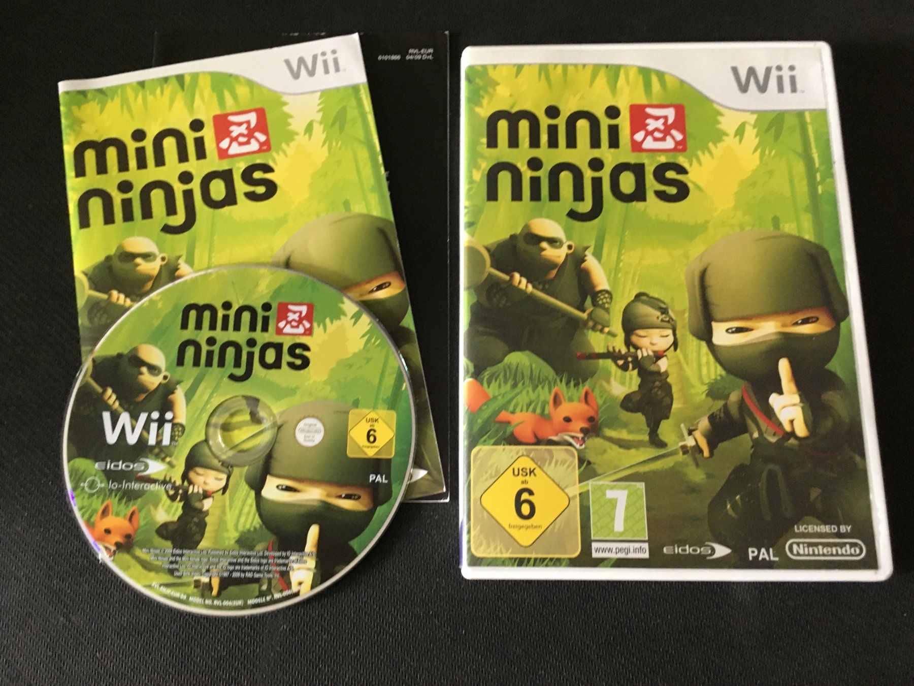 Nintendo Giochi: Mini Ninja's für Nintendo Wii – Usato da St.Gallen venduto da sjosjo