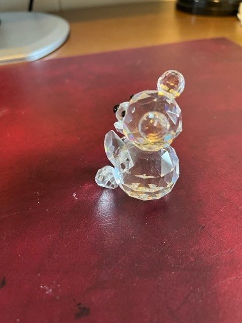 Swarovski Statuette: Swarovsky süsser Bär ( 56 mm) – Usato da Nottwil venduto da Frontal 1