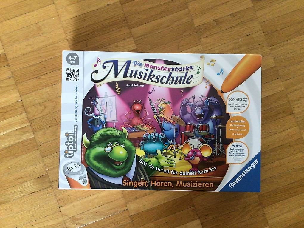 Ravensburger Giochi: Tiptoi Musikschule, neu – Nuovo e nell'imballaggio originale da Zürich venduto da mdiedric