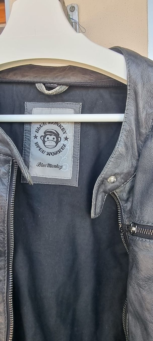 Jacken: Blue Monkey Lederjacke, Top Zustand! – Gebraucht aus Langrickenbach von Eve088