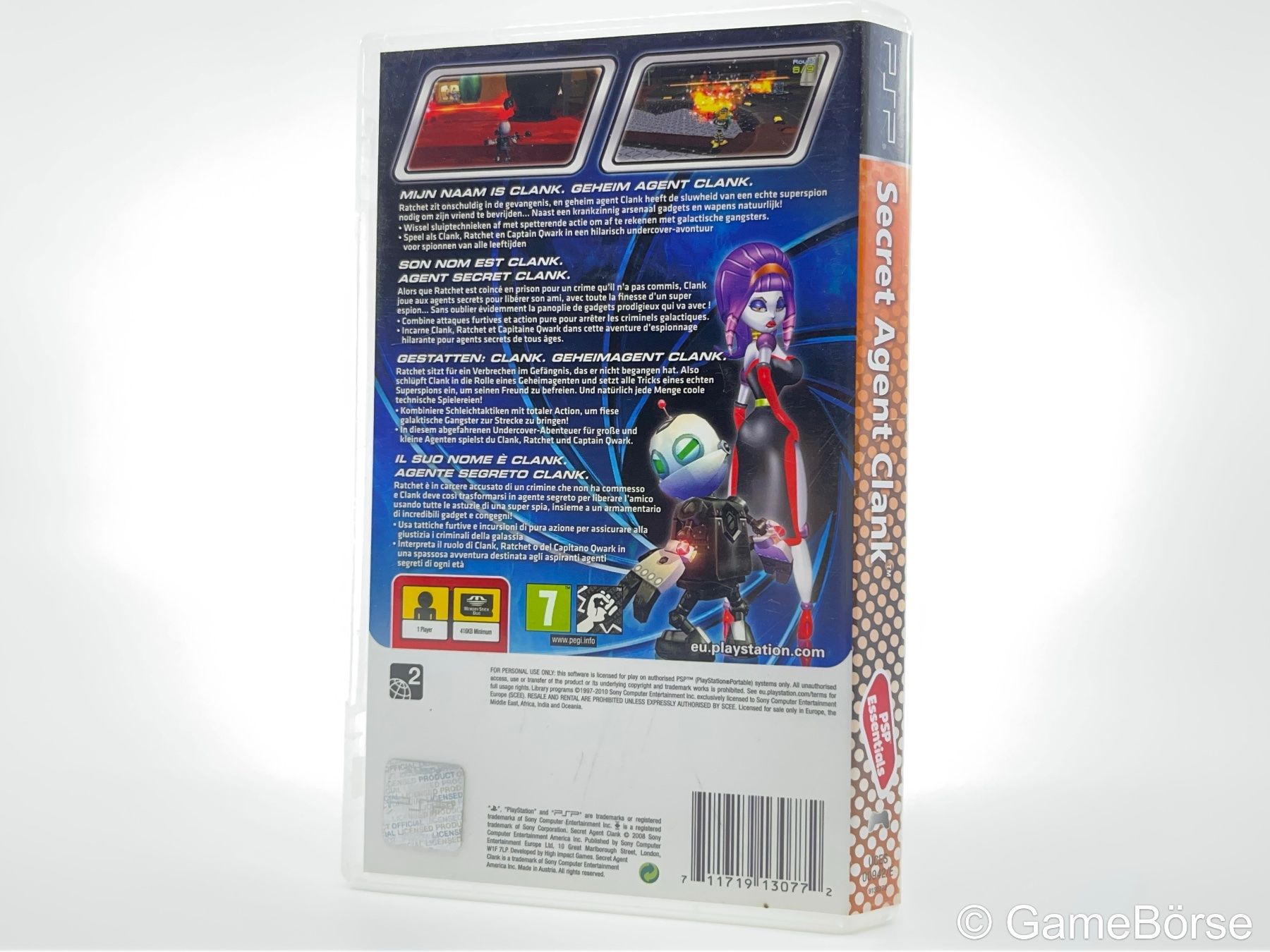 Sony Giochi: PSP Secret Agent Clank – Usato da Stettfurt venduto da GameBoerse 1