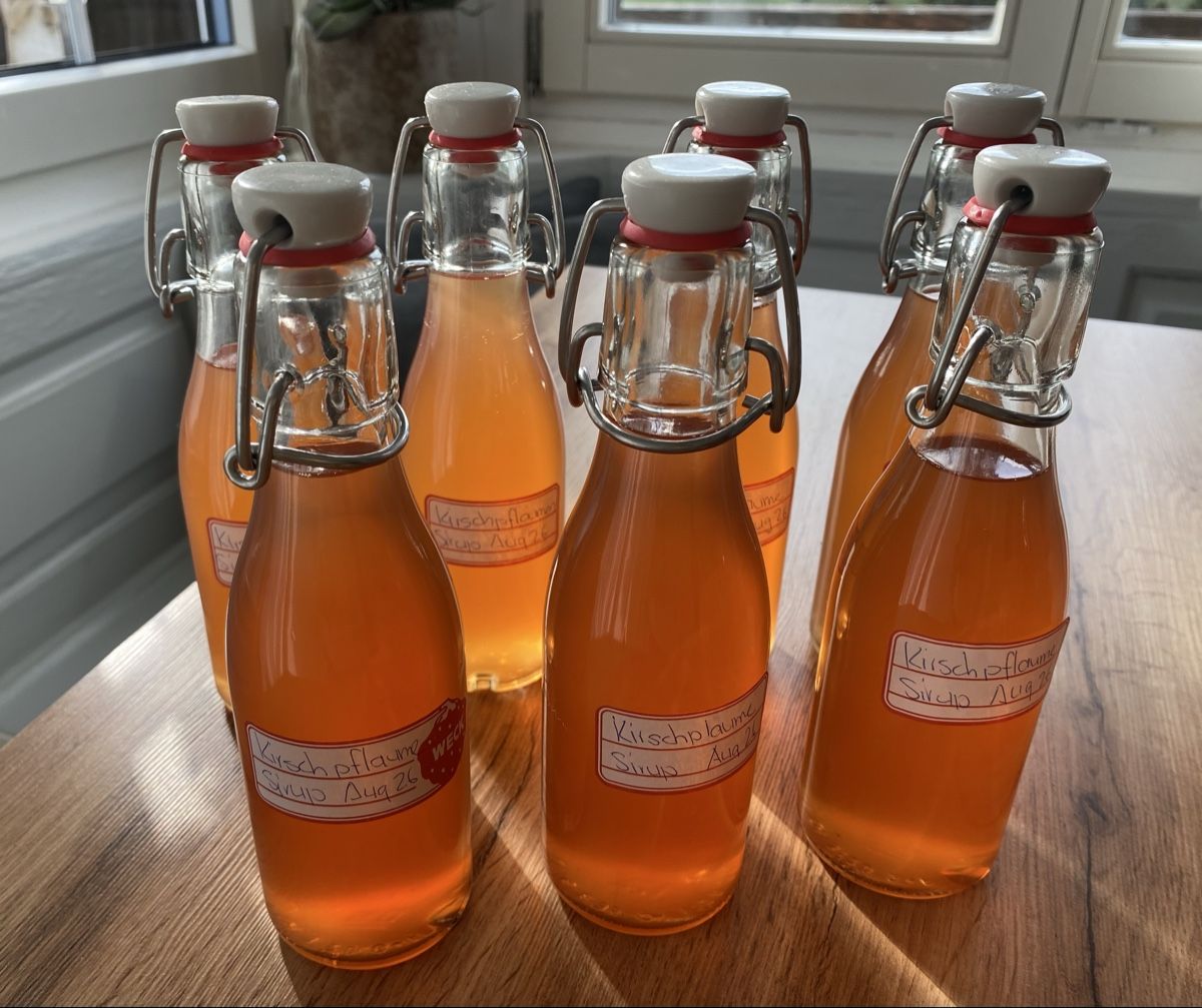 Lebensmittel & Spezialitäten: Kirschpflaumen Sirup – Neu und originalverpackt aus Bächli (Hemberg) von aika012