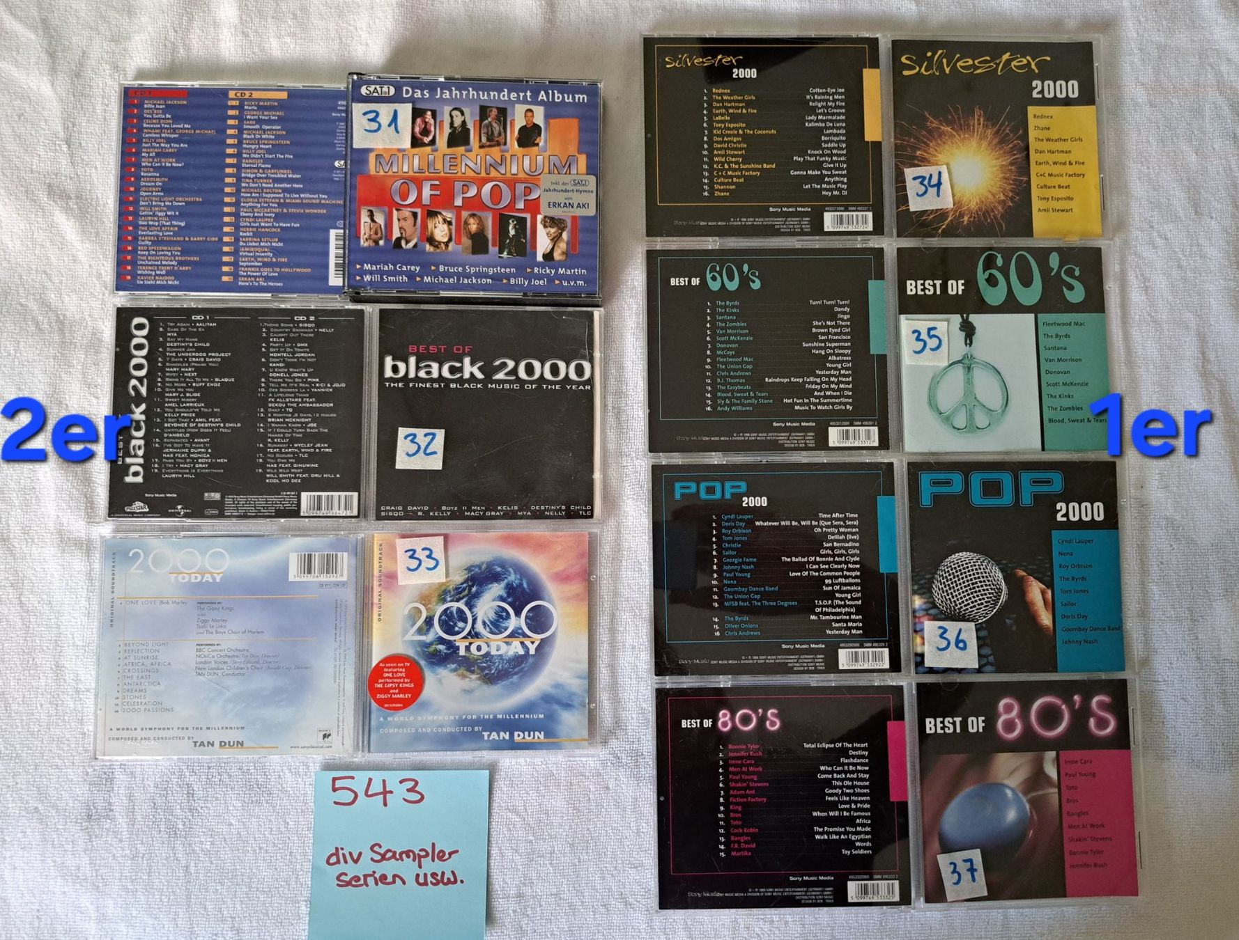 CD: über 46 CD div. Sampler,   auch Einzelne möglich – Usato da Uitikon Waldegg venduto da Smeragol 5