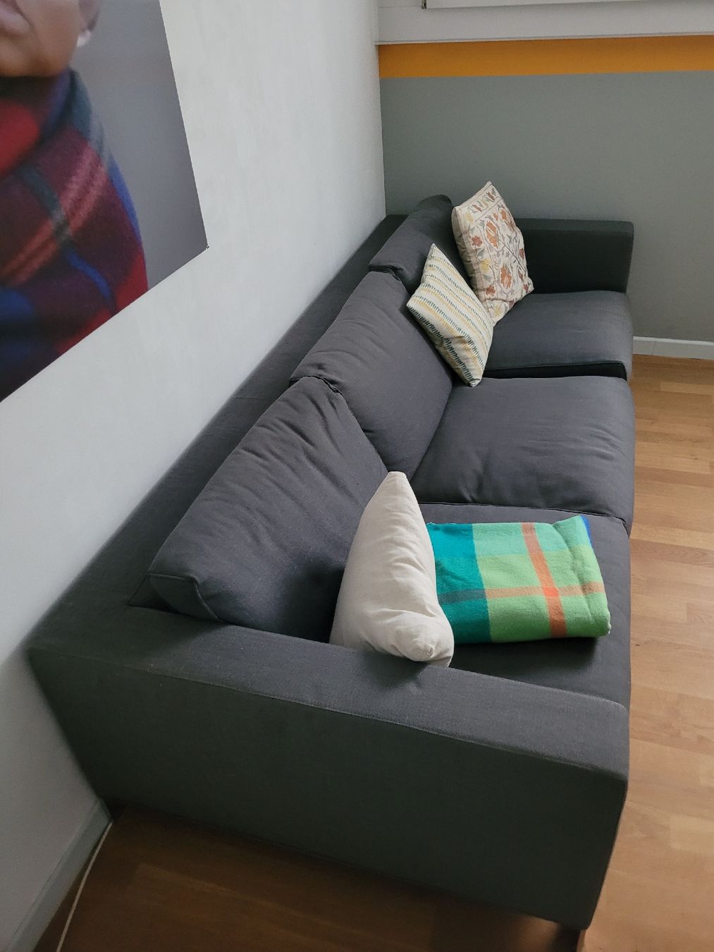Minotti Divani: Grosses graues Sofa Minotti – Usato da Uetikon am See venduto da Zimidi01 2