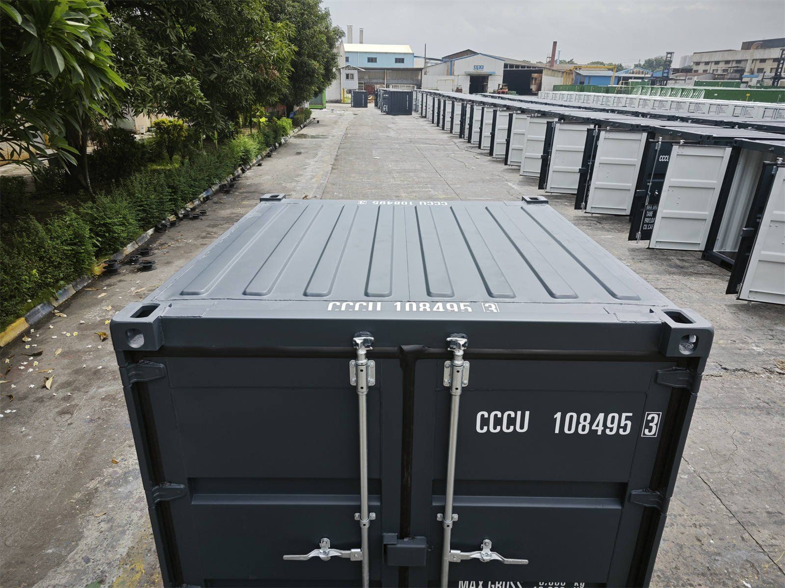 Contenitori edile: 8 Fuß Seecontainer / Neu / Versch. Farb / Container / Lager – Nuovo (secondo la descrizione) da Hamburg venduto da inf_r2kx 9