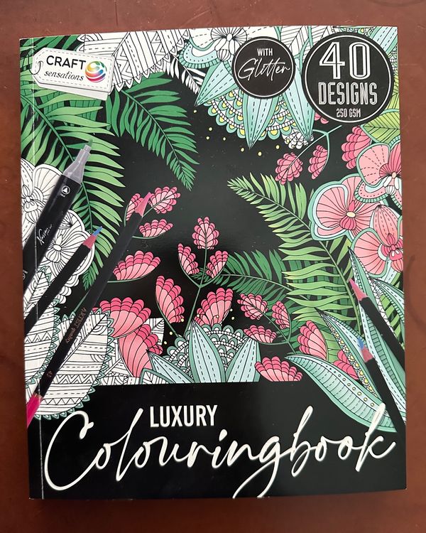 Luxury Colouringbook, Malbuch für Erwachsene Kaufen auf Ricardo