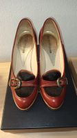 Wie NEU! Original GIORGIO ARMANI Pumps Gr. 37 rot/braun