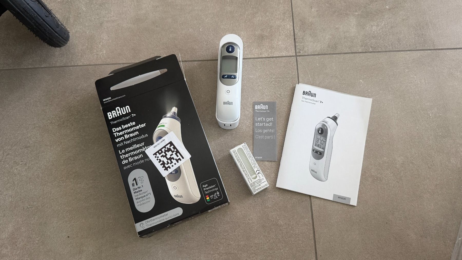 Braun Sonstiges für Haushalt & Wohnen: Thermometer Braun thermoscan 7+ – Gebraucht aus Lugano von _tuttifrutti_