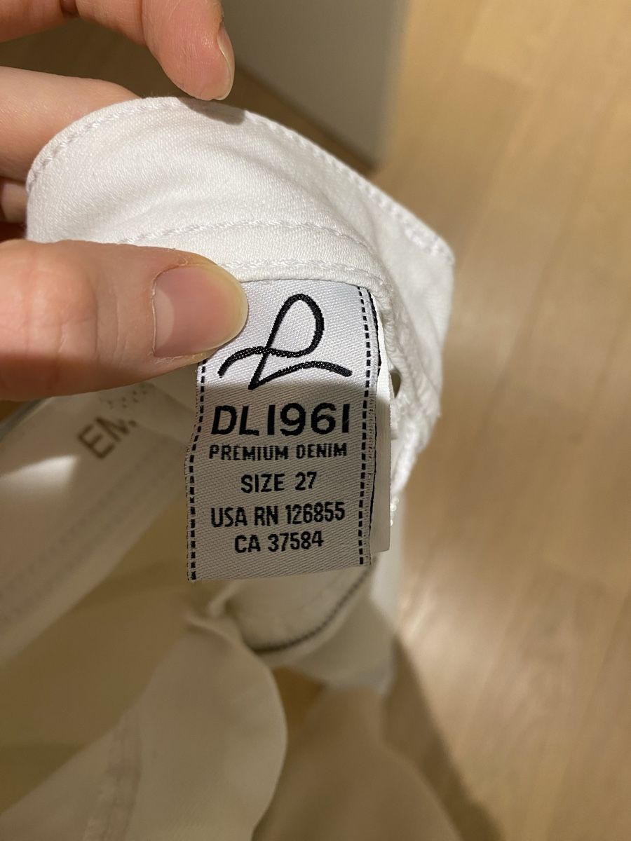Jeans: White Stretch Jeans DL1961 Size 27 – Usato da Vesenaz venduto da nat_mq8l 5