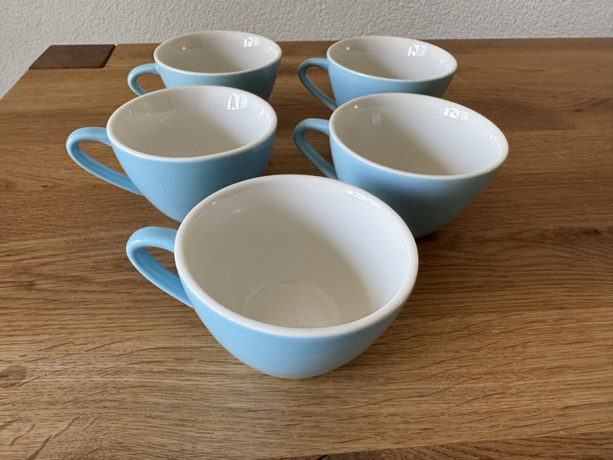 Rössler Tasses: 5x Rößler Taßen hellblau – D'occasion à Buchrain par Jasikistler 1