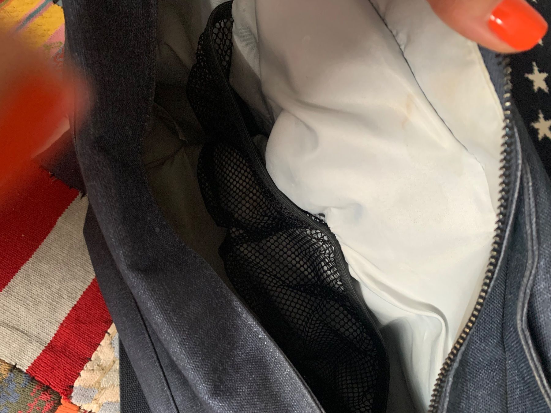 Sacs: Wickeltasche aus Jeansstoff – D'occasion à Uerikon par ZurichCity01 1