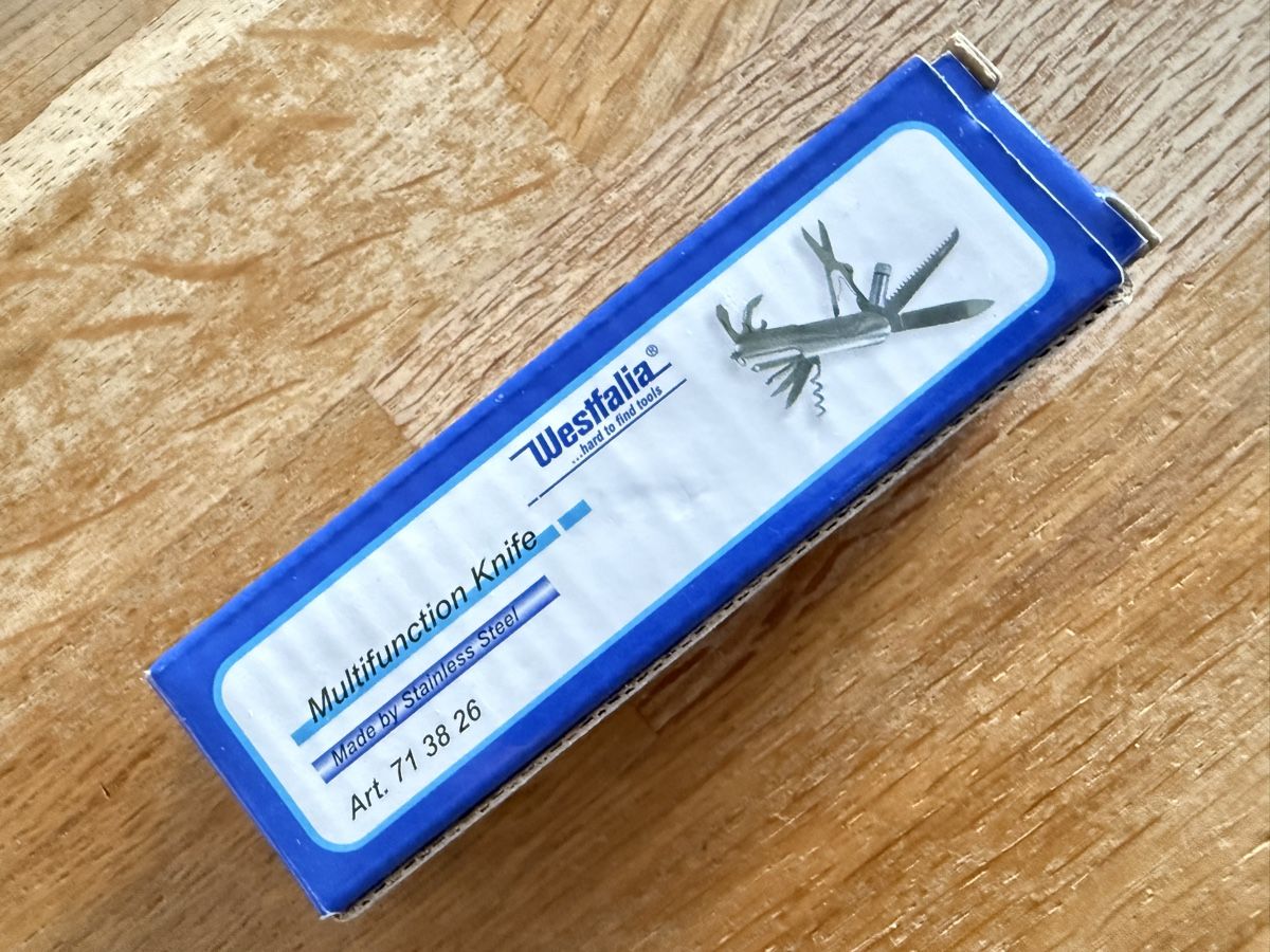 Taschenmesser: Westfalia Taschenmesser Neues Sackmesser – Neu und originalverpackt aus Goldach von Messerguru 5