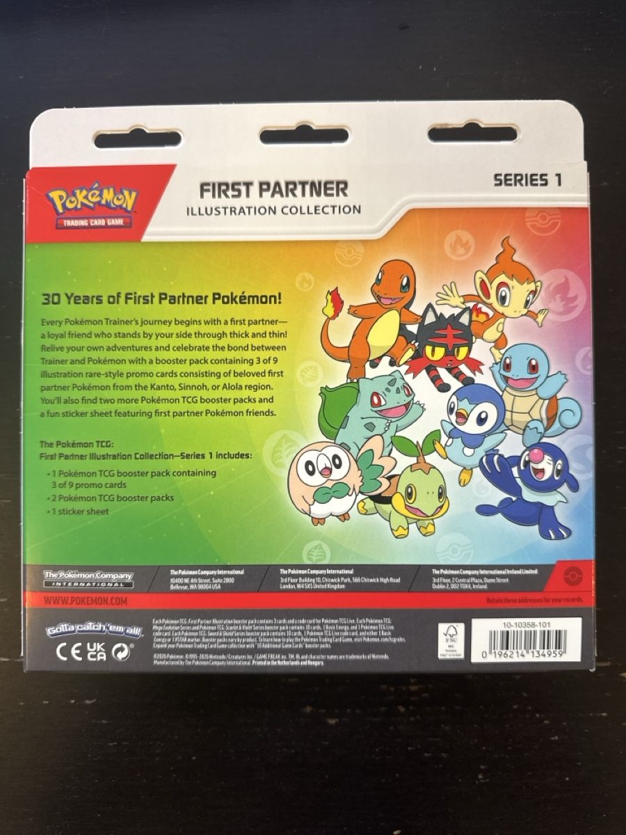 Pokémon Carte collezionabili: Pokemon First Partner Illustration Collection – Nuovo e nell'imballaggio originale da Erlenbach ZH venduto da CAUGHTTHEMALL 1